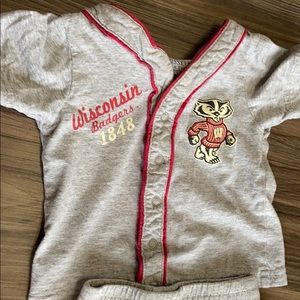 Wisconsin Badgers basketball football bundle